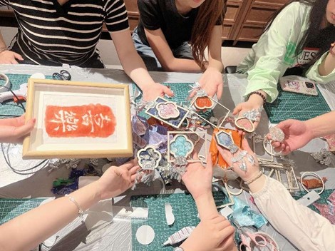 非遗活动助推五育并举—— yl6809永利国贸专业员工党支部开展非遗文化实践活动