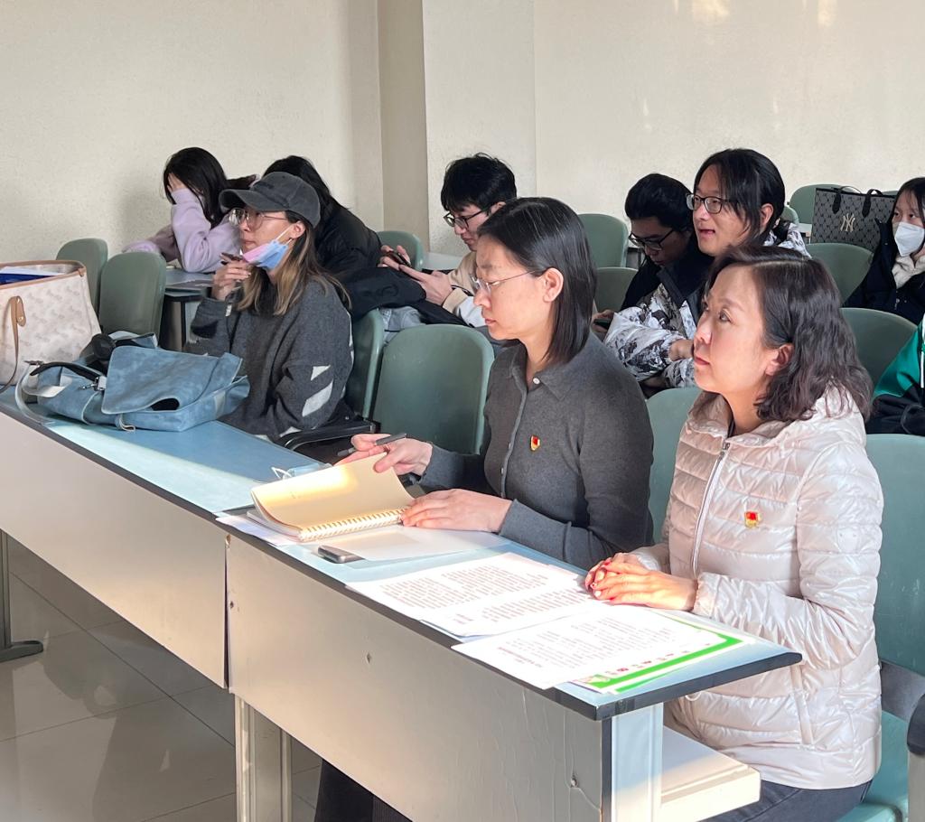 yl6809永利2020级、2022级召开2023年春季学期第一次班会